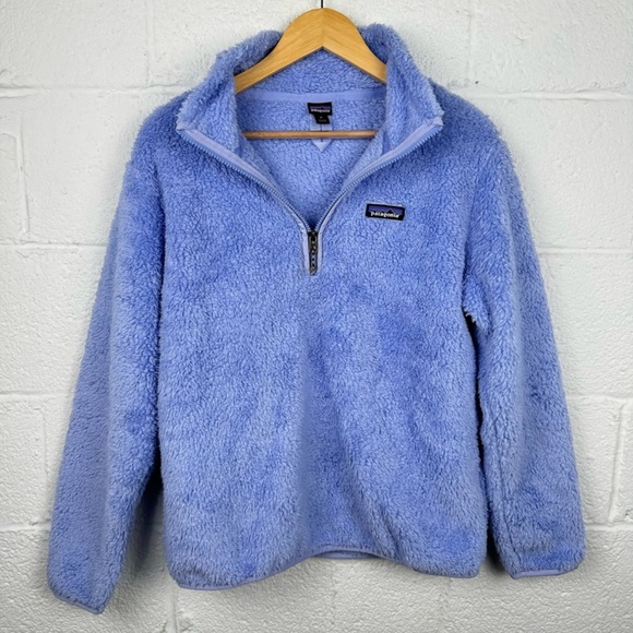 Patagonia Sweaters - 🩵 Patagonia Los Gatos 1/4 Zip Cozy Periwinkle Blue Fleece Pullover 🩵